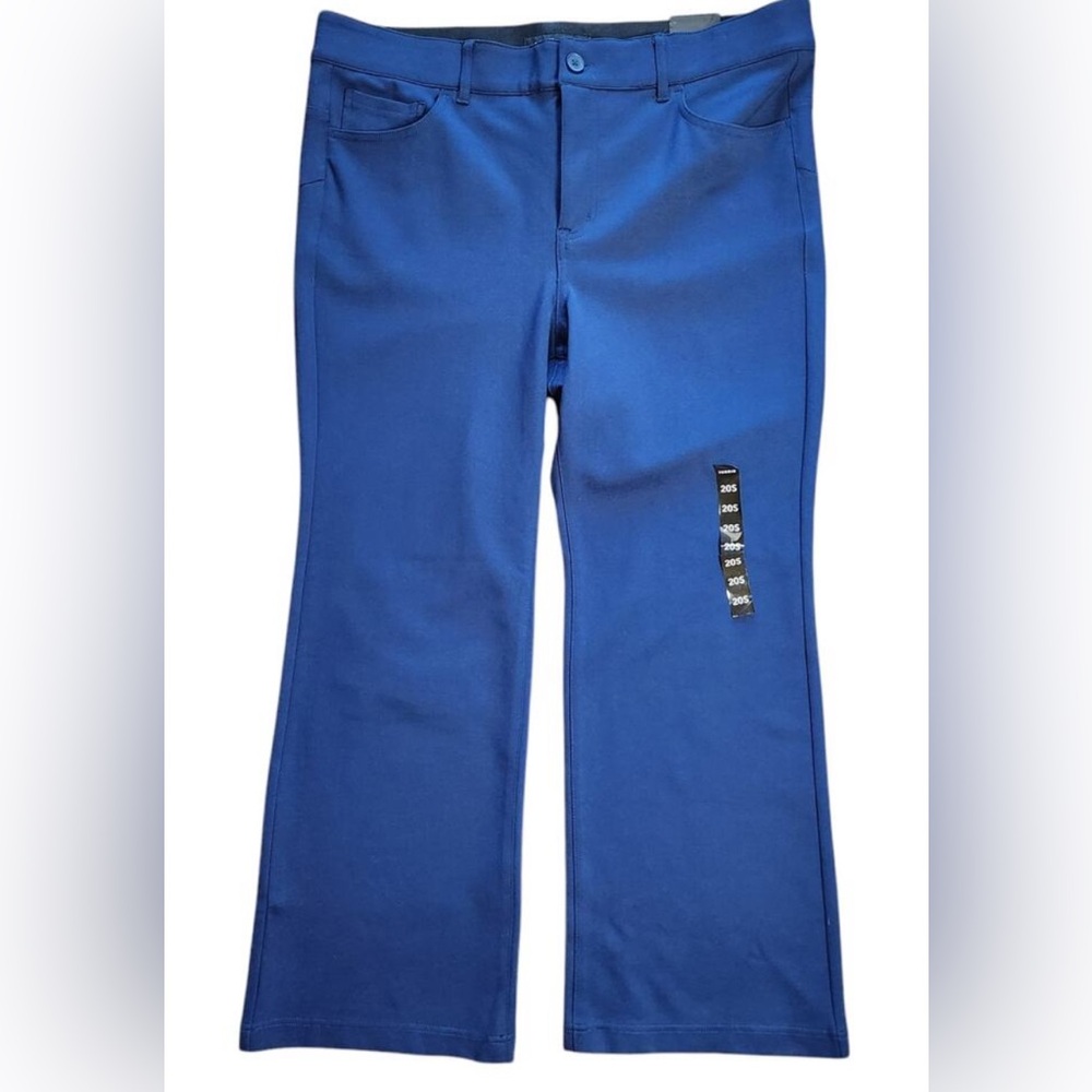 Studio by Torrid Bombshell Boot pants blue size 20 short NWT